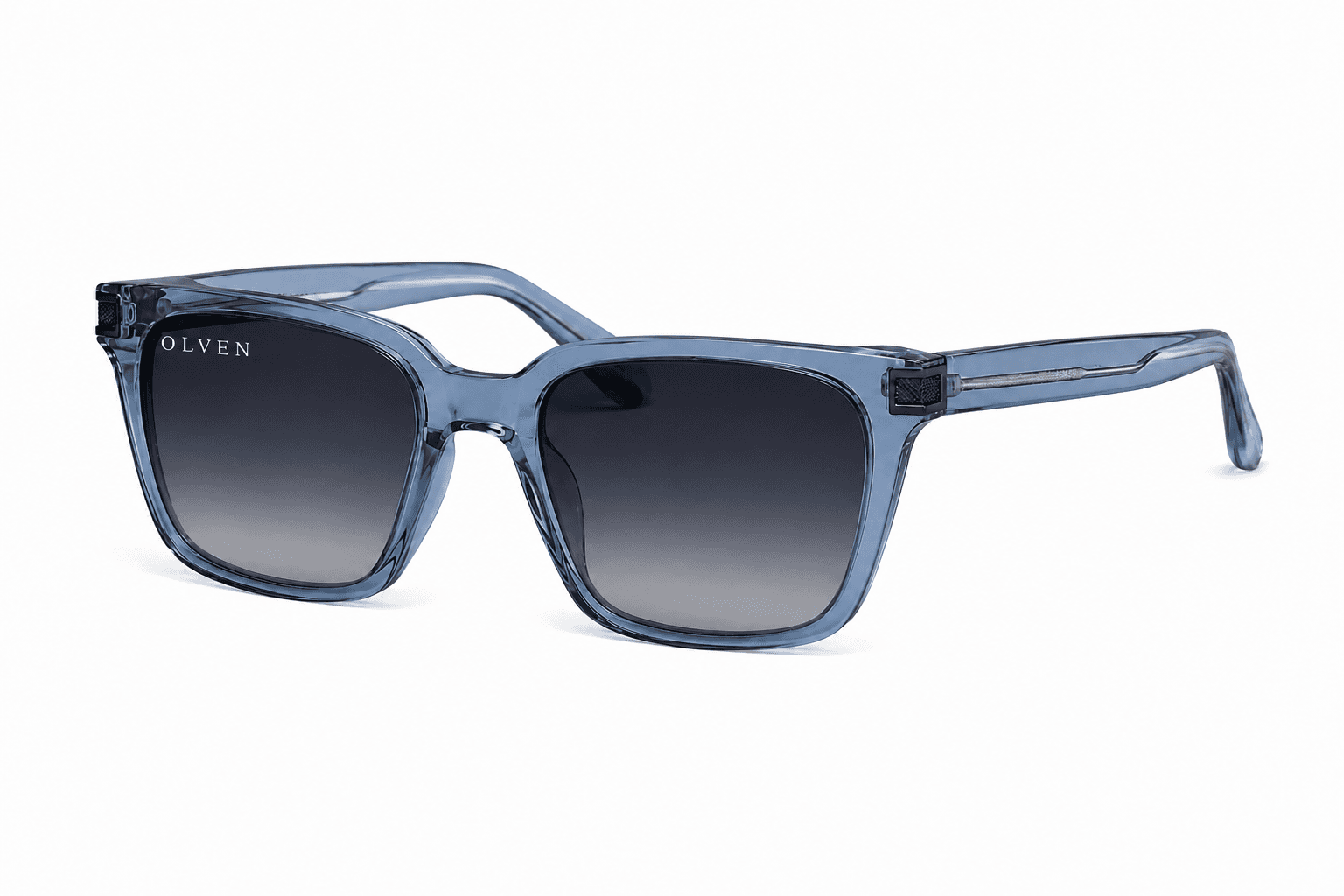 Brisa Cristal en Azul humo transparente